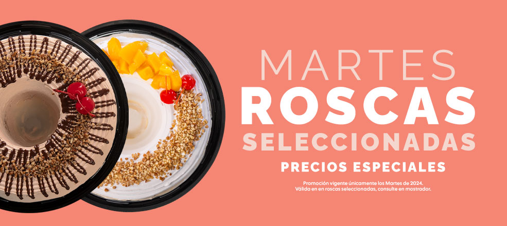 Martes de roscas seleccionadas con descuento