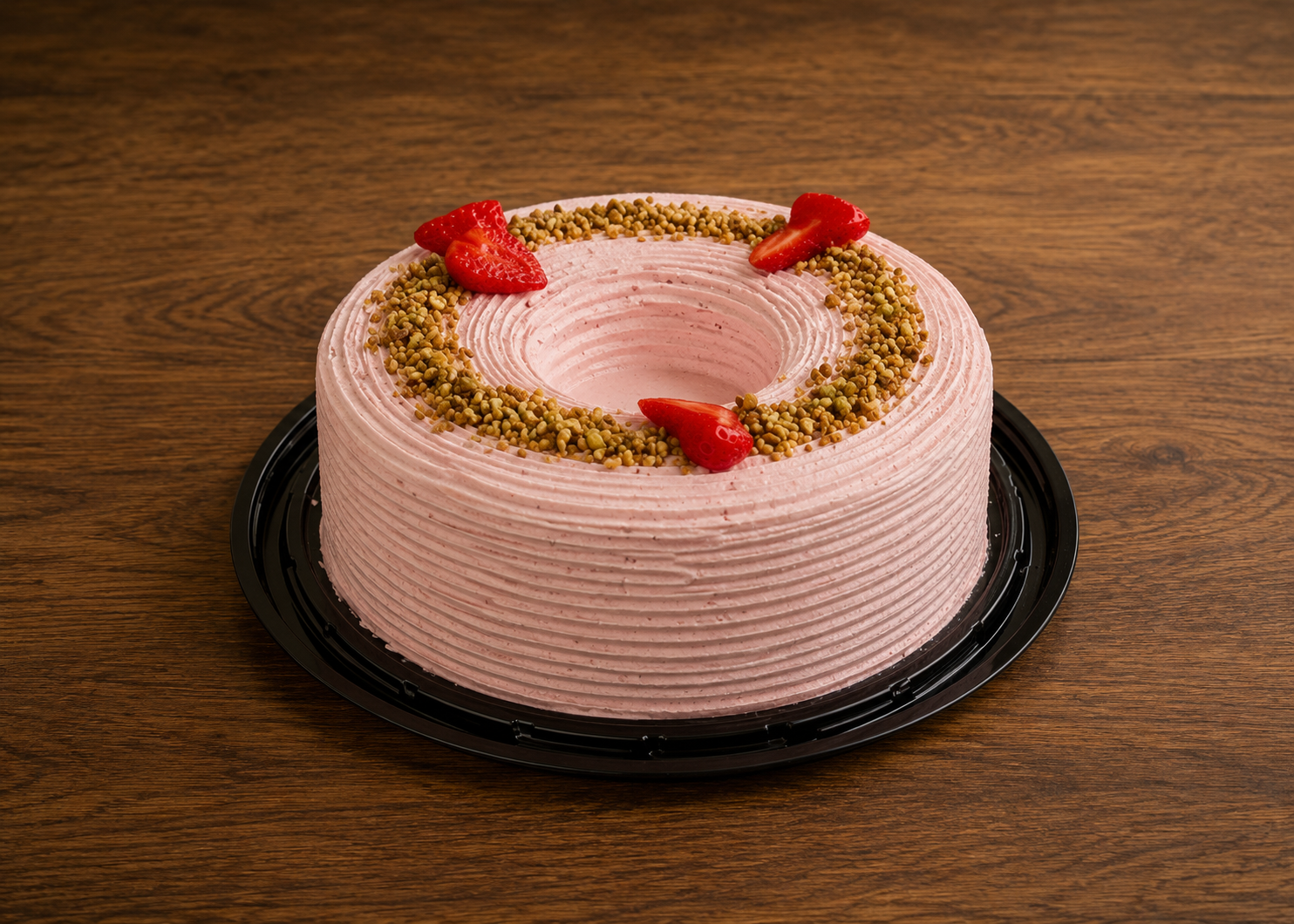 Rosca Fresas con Crema